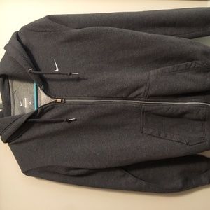 Nike fleece zip up sweater